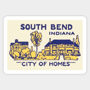 1940s South Bend Indiana Sticker